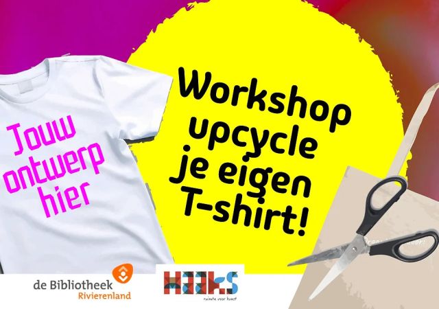 Workshop: Upcycle je t-shirt!