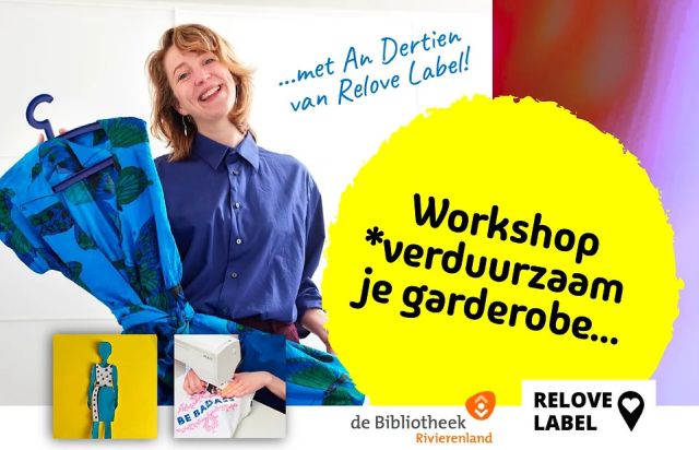 Workshop: Verduurzaam je garderobe!