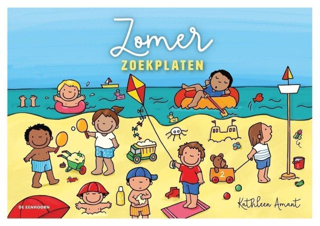 Vertelplaten (thema zomer): Zomer zoekplaten