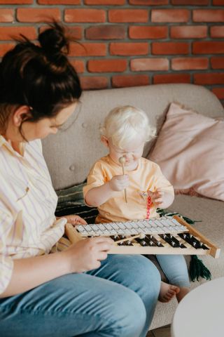 Muziek op schoot