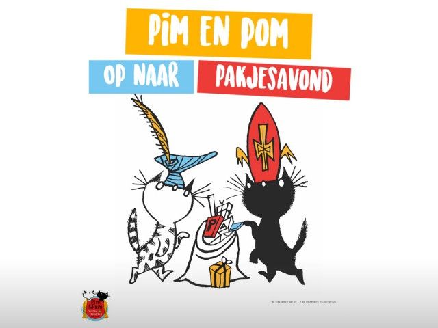 Pim & Pom op naar pakjesavond