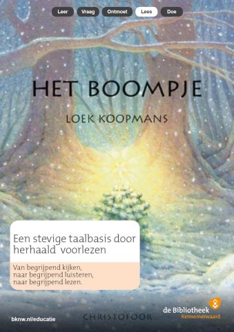Een stevige taalbasis door herhaald voorlezen - Het boompje