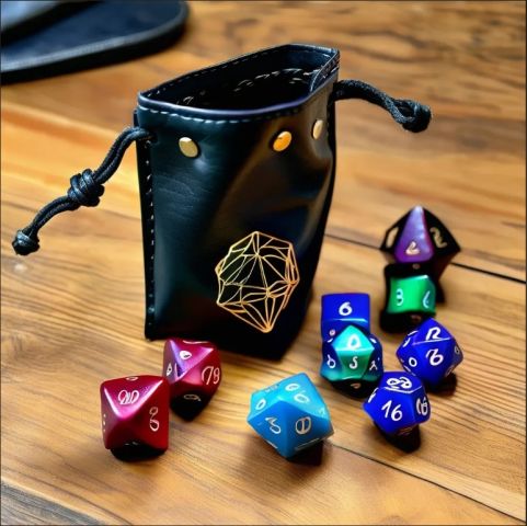 Workshop leer bewerken - D&D dice bag