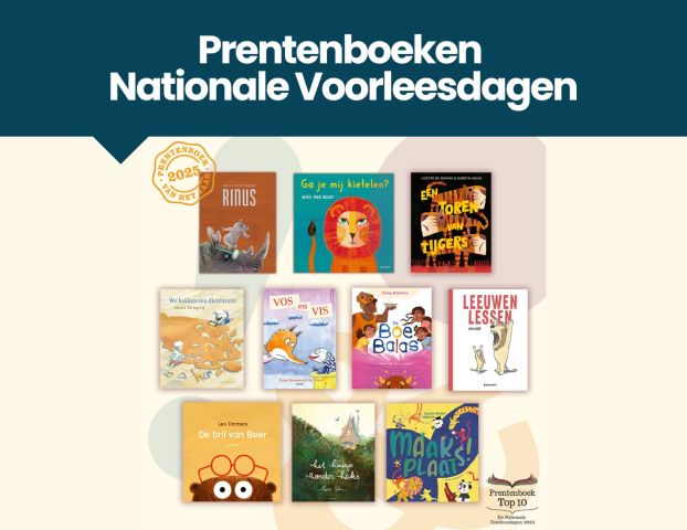 Prentenboeken Nationale Voorleesdagen 2025