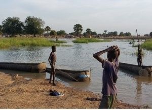 De strijd tegen het water in Zuid-Soedan