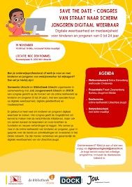 Congres van Straat naar scherm; digitale geletterdheid
