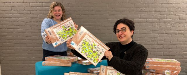 Puzzelwedstrijd de Bibliotheek Utrechtse Venen