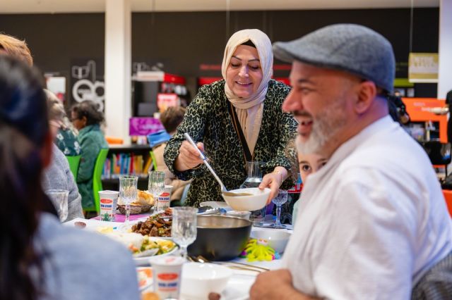 Wijkfeest in de Bieb