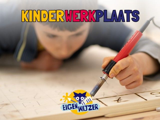 Kinderwerkplaats: Houtbranden