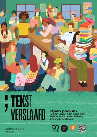 Open podium - Tekstverslaafd