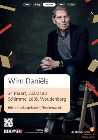 Wim Daniëls komt naar Woudenberg voor een inspirerende literaire avond