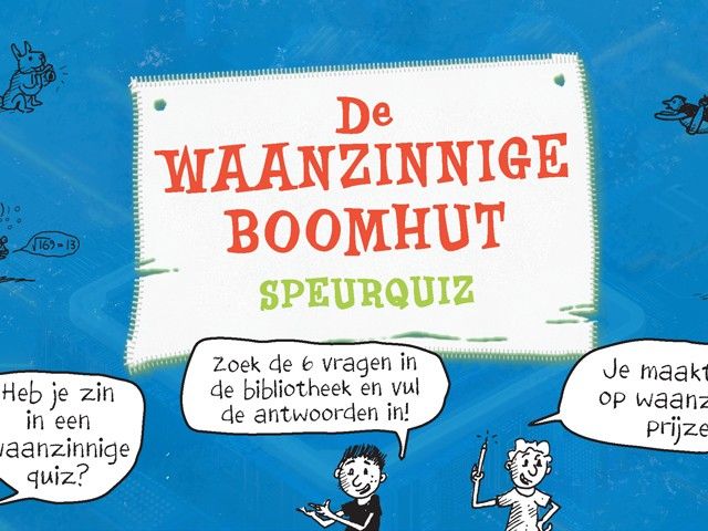 Speurquiz De Waanzinnige Boomhut