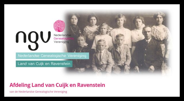 Cursus Genealogie door NGV Land van Cuijk