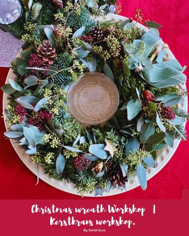 Workshop: Christmas wreath / Kerstkrans maken