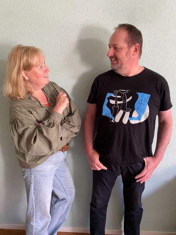 Expositie Bas van Laarhoven en Carla Winants: "Vrienden met een boodschap", te zien vanaf 4 juni t/m 30 juni