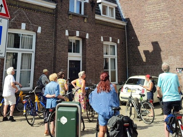 Straatpoëziefietstocht