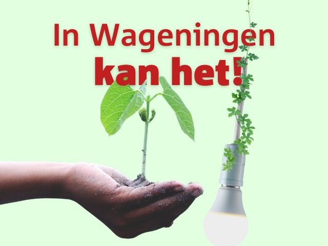 In Wageningen kan het!