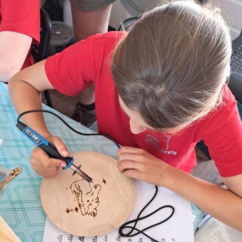 Vakantiefestival: Workshop houtbranden