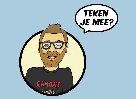 Teken je eigen stripfiguur
