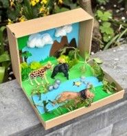 Creative workshop 'Into the Wild: Animal Habitat Diorama'