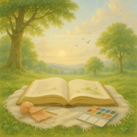 Offline boekenpicnic / Offline book picnic 🌿📚🎨