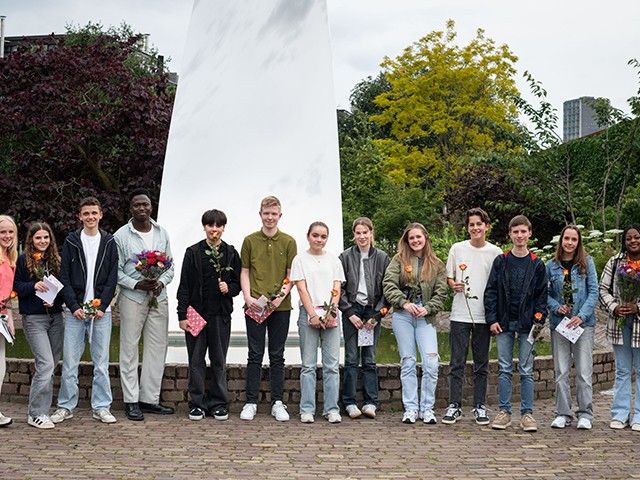 Eindbattle scholieren schrijfwedstrijd: Slavernijverleden