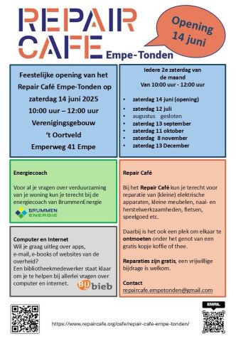 Repair Café Empe-Tonden