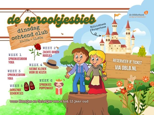 Dinsdagochtendclub in de Sprookjesbieb