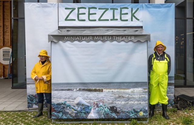 Miniatuur milieu theater Zeeziek