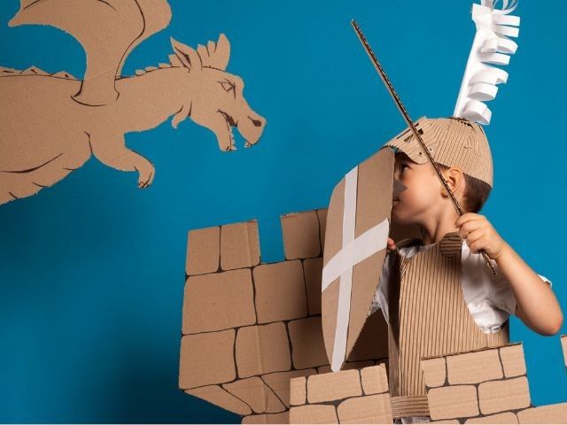 Toneelworkshop tijdens de Fantasy-dag