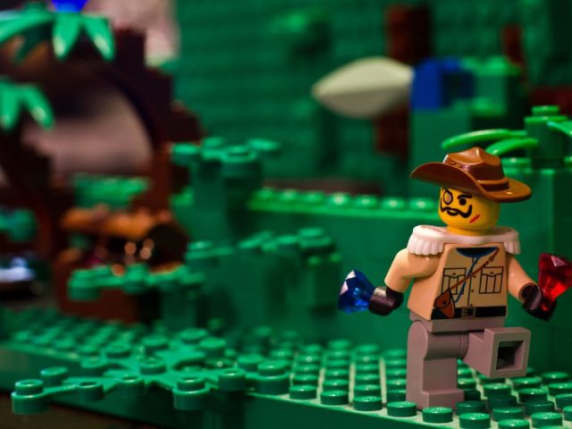 LEGO® workshops met LEGO® tafels: Lees en bouw!
