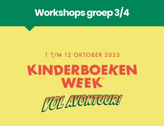 Kinderboekenweek: workshops groep 3/4