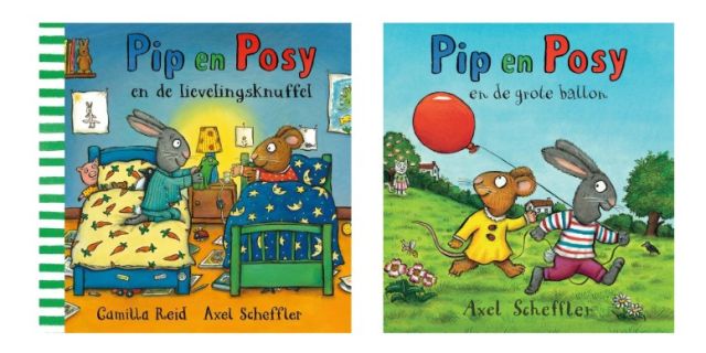 BoekenPretkist: Pip en Posy Combinatiekist over emoties – Axel Scheffler