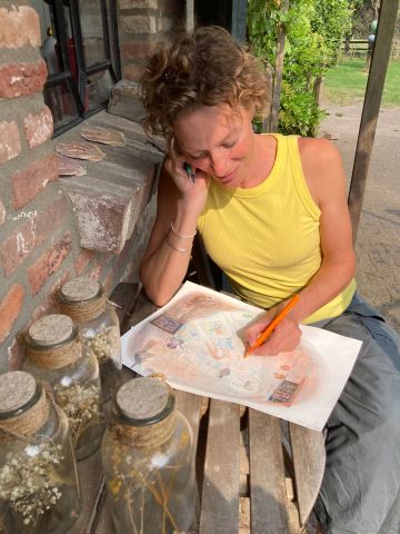 Workshop tekenen met Marloes
