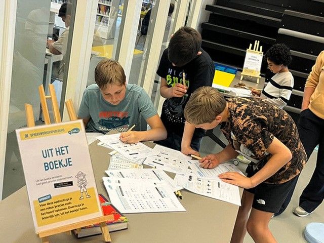 Spreekwoorden komen tot leven in de Bibliotheek!