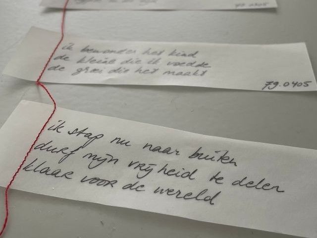 Expositie Levenstekens; poëzie en beeldende kunst