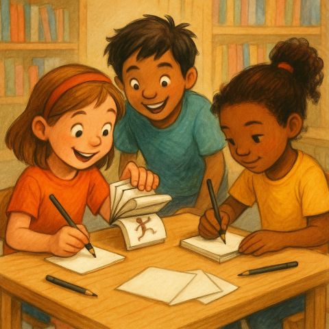 Zomerplezier: Flipboekjes maken
