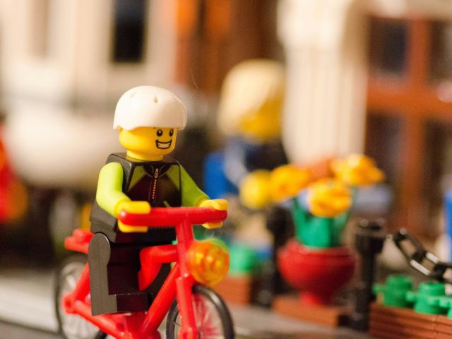 Buiten spelen met LEGO en boekjes!