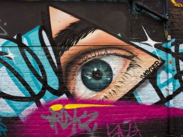 Digiffiti: Digitale Graffiti Wand