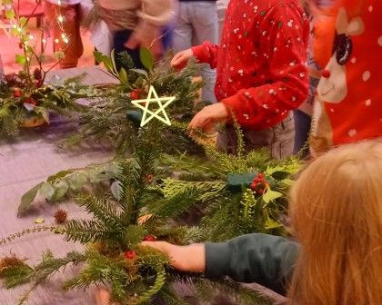 Kerstversiering uit de natuur (6+)