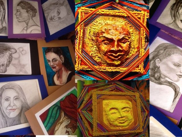 Expositie Oegstgeest | Kleuren van de ziel | Olga Missioura
