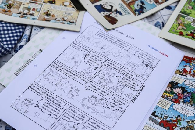 Expositie striptekenaar Herman Roozen