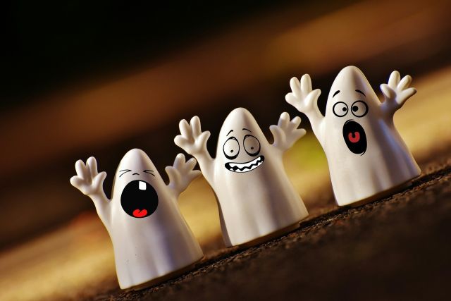 Codeer een spooky spel