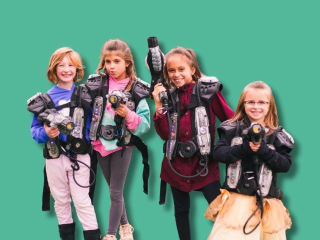 Kinderboekenweek: Lasergamen in de bieb
