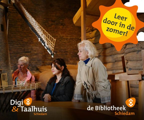DigiTaalhuis Zomer: Bezoek aan de molen