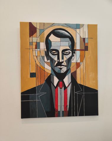 Tentoonstelling van Edmond Steens in de Korenbeurs