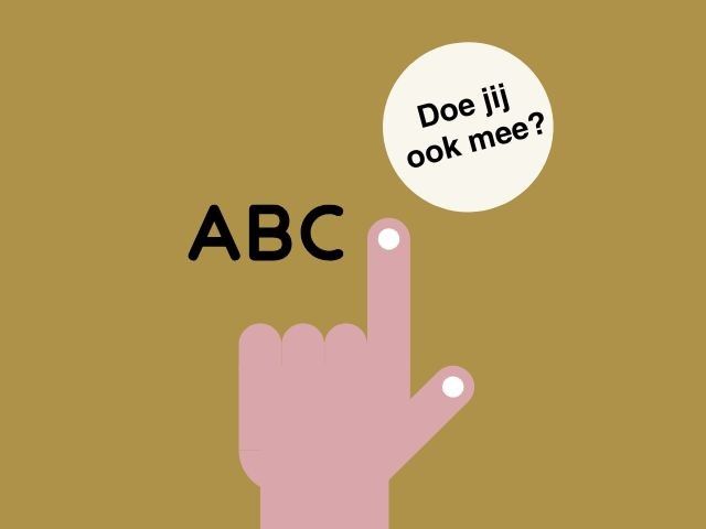 Letter- en boodschappenbingo