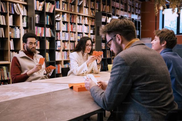 Spelletjesochtend in het Taalcafé