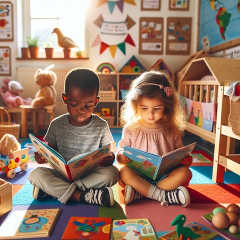 Bibliotheek op bezoek bij de voorschoolse instelling | Groepsbezoek peuters