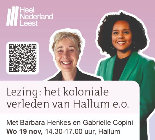 Lezing over het koloniale verleden van Hallum e.o.